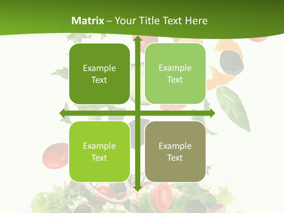 Ingredient Tomato Vegetable PowerPoint Template