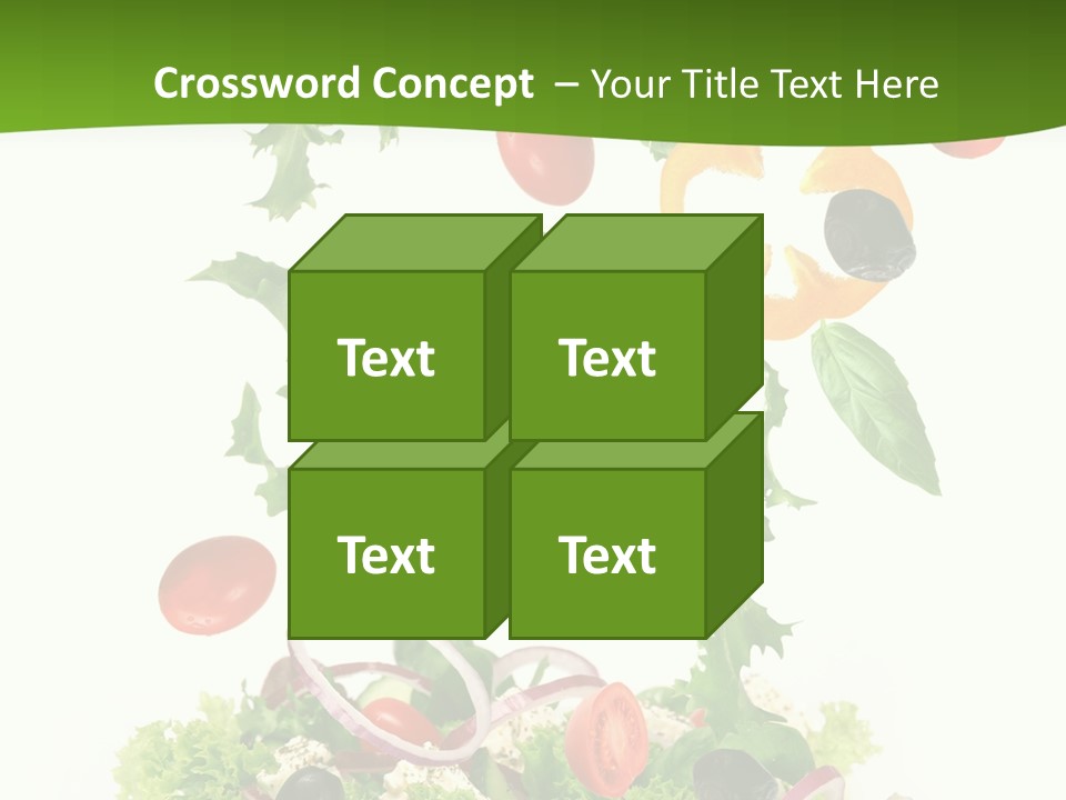 Ingredient Tomato Vegetable PowerPoint Template