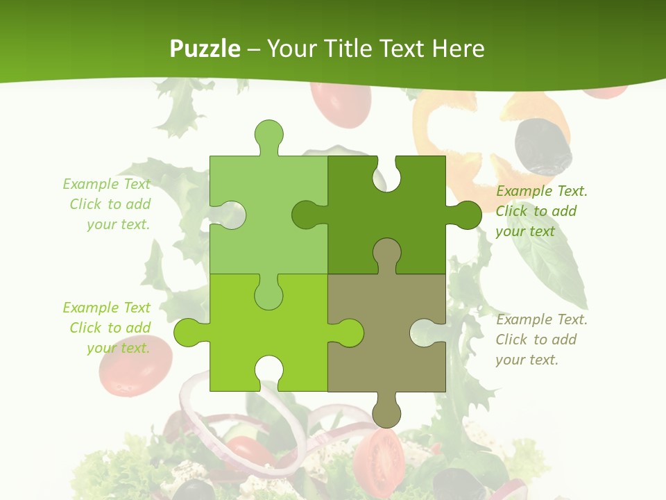 Ingredient Tomato Vegetable PowerPoint Template