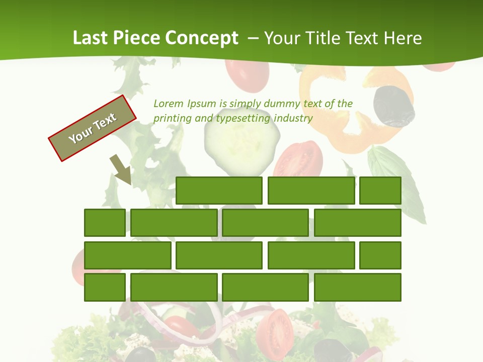 Ingredient Tomato Vegetable PowerPoint Template