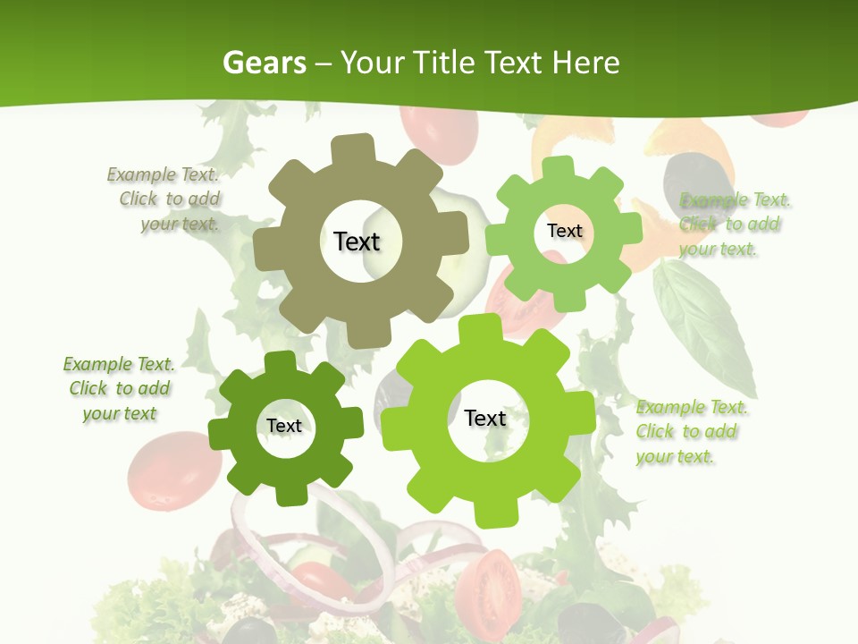 Ingredient Tomato Vegetable PowerPoint Template