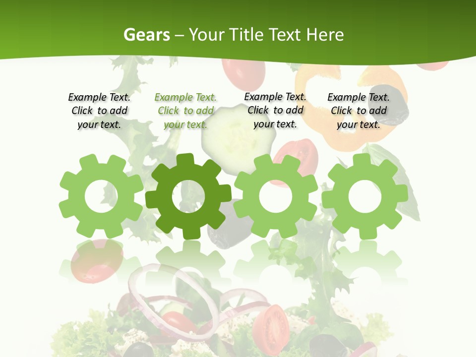 Ingredient Tomato Vegetable PowerPoint Template