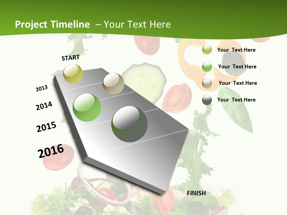 Ingredient Tomato Vegetable PowerPoint Template