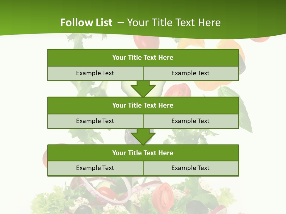 Ingredient Tomato Vegetable PowerPoint Template