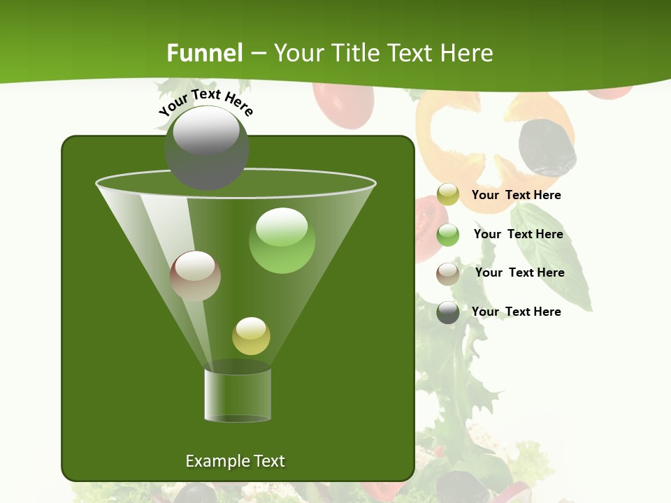 Ingredient Tomato Vegetable PowerPoint Template