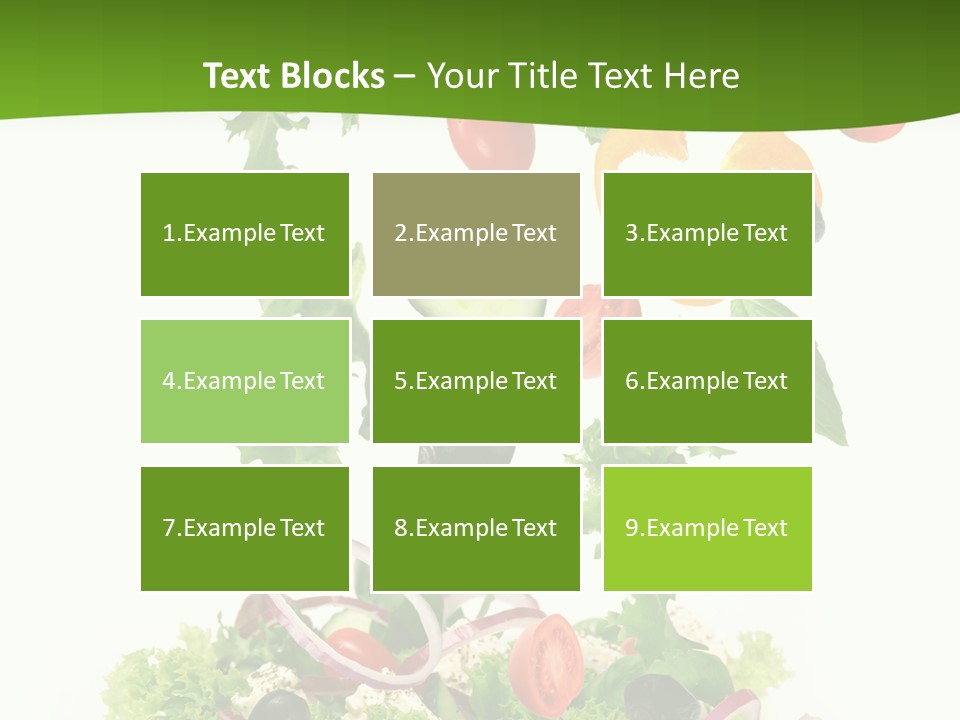 Ingredient Tomato Vegetable PowerPoint Template