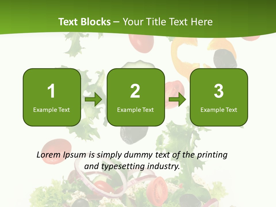 Ingredient Tomato Vegetable PowerPoint Template