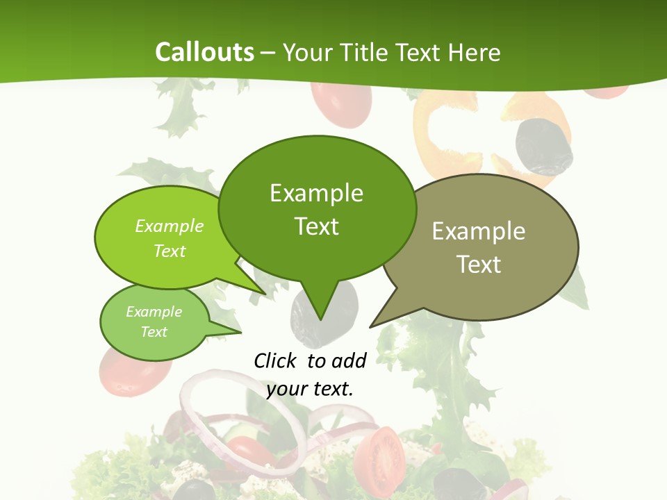 Ingredient Tomato Vegetable PowerPoint Template