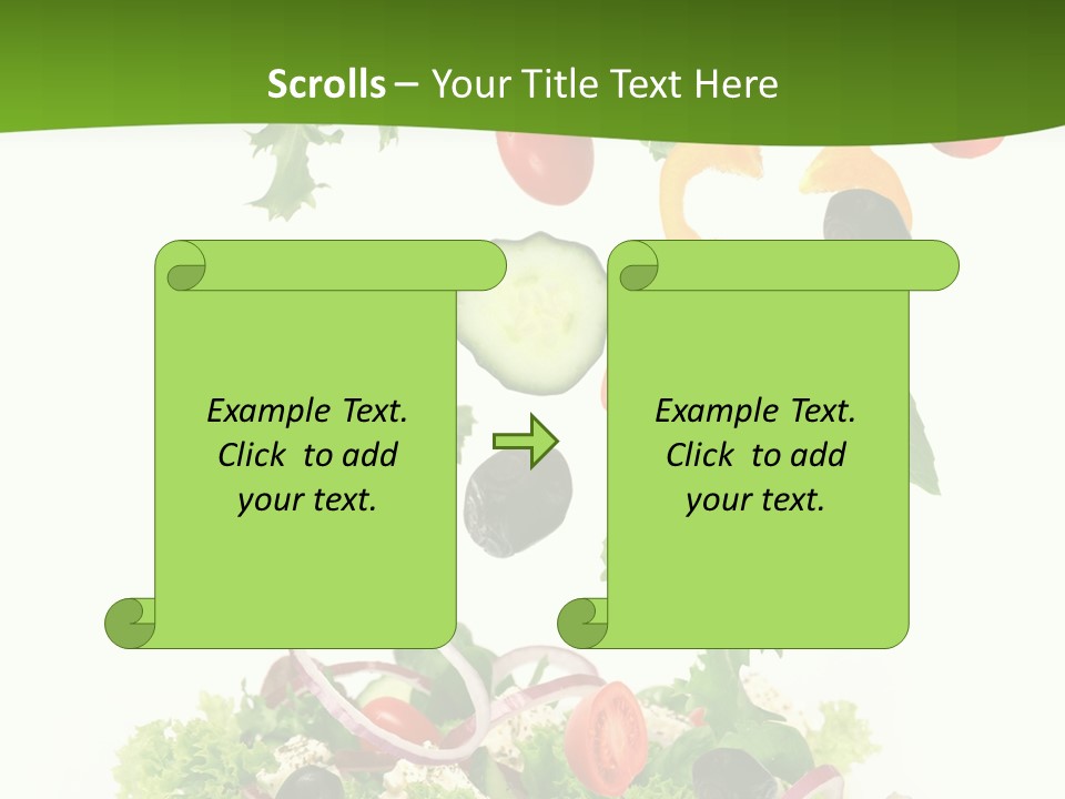 Ingredient Tomato Vegetable PowerPoint Template