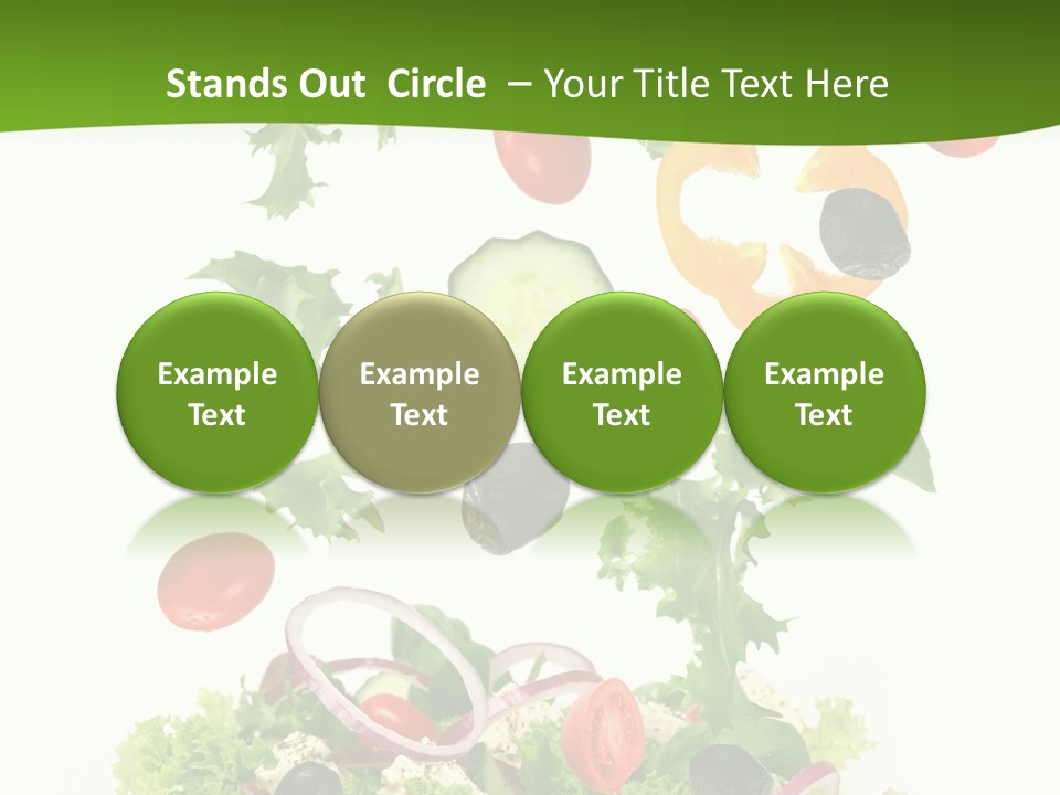 Ingredient Tomato Vegetable PowerPoint Template