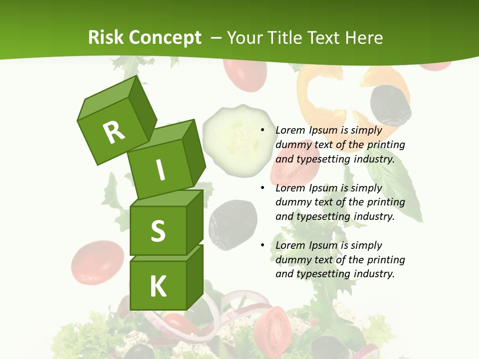 Ingredient Tomato Vegetable PowerPoint Template