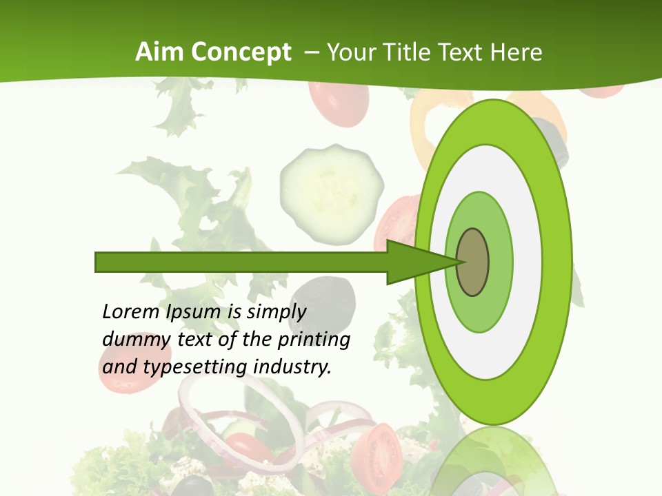 Ingredient Tomato Vegetable PowerPoint Template