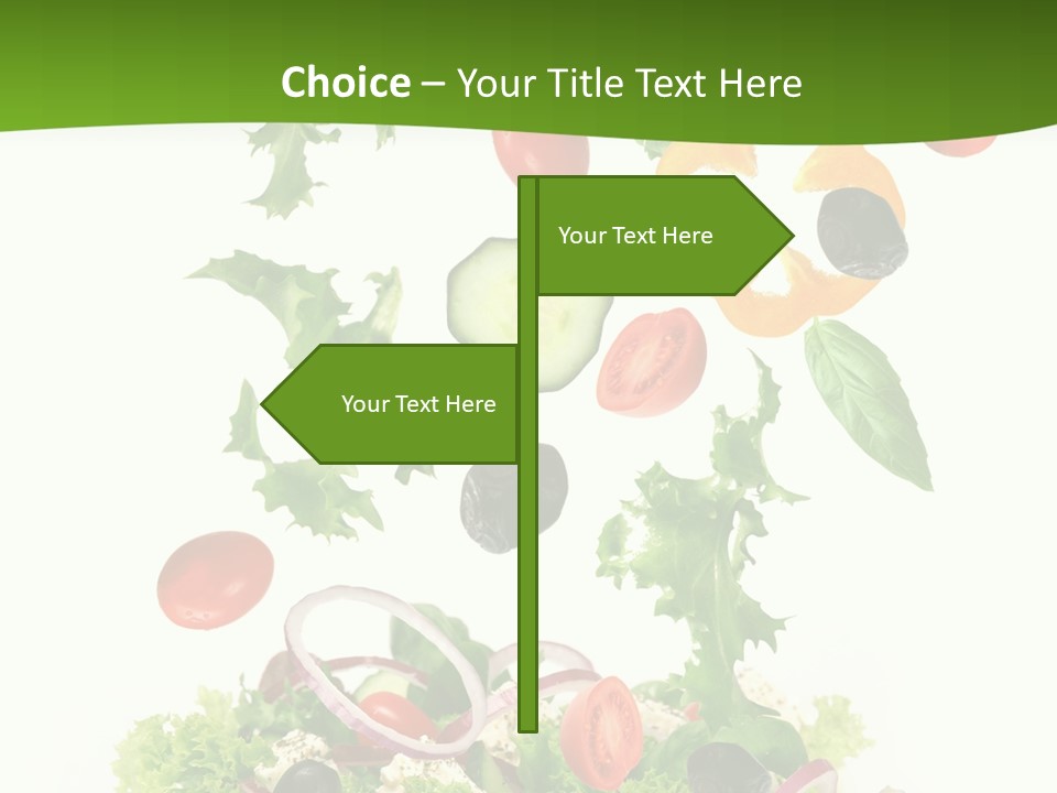 Ingredient Tomato Vegetable PowerPoint Template