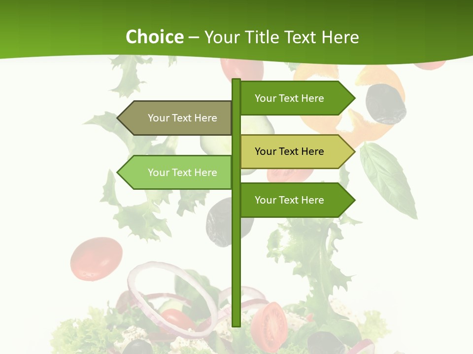 Ingredient Tomato Vegetable PowerPoint Template