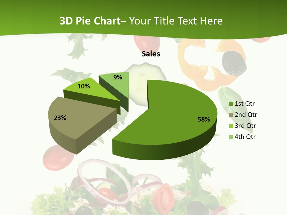 Ingredient Tomato Vegetable PowerPoint Template