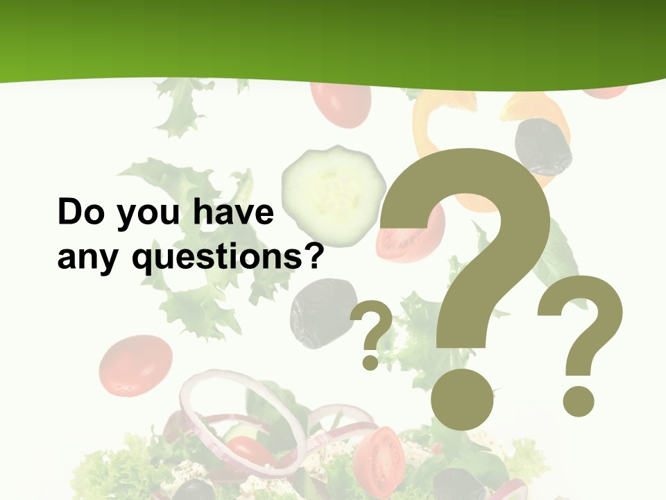 Ingredient Tomato Vegetable PowerPoint Template