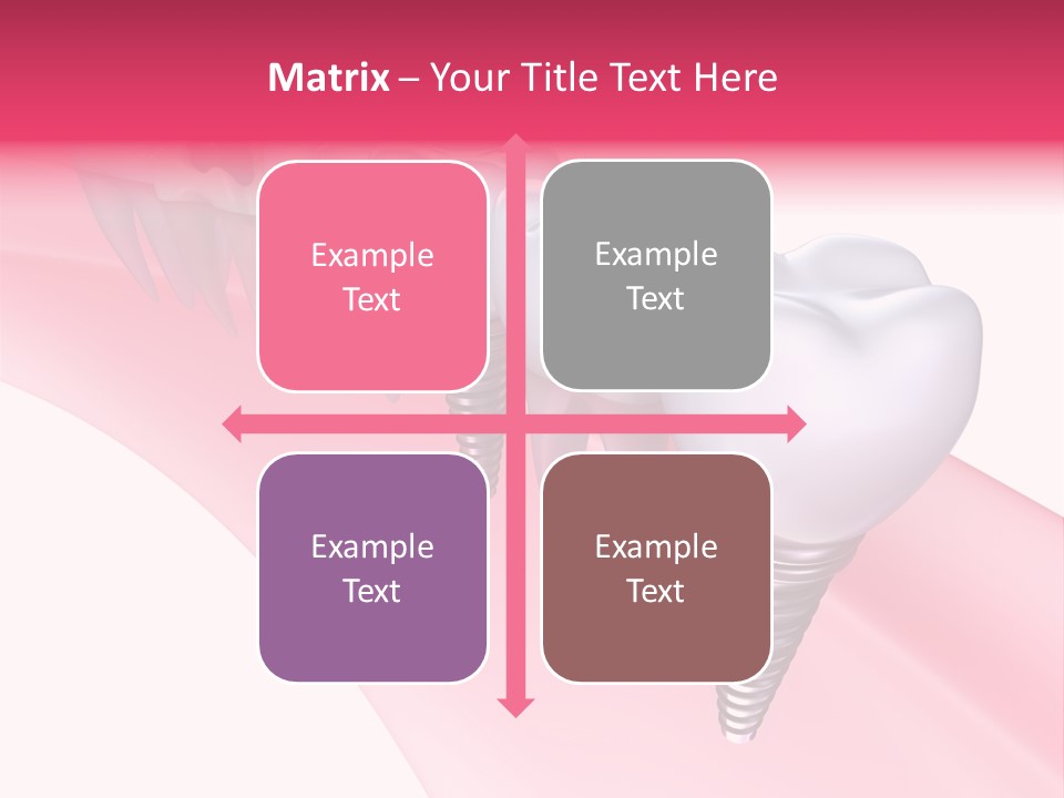 Treatment Prosthesis Isolated PowerPoint Template