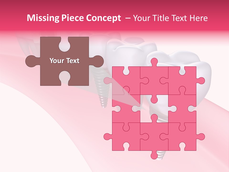 Treatment Prosthesis Isolated PowerPoint Template