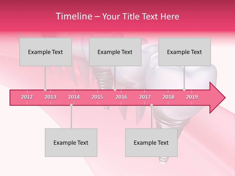 Treatment Prosthesis Isolated PowerPoint Template