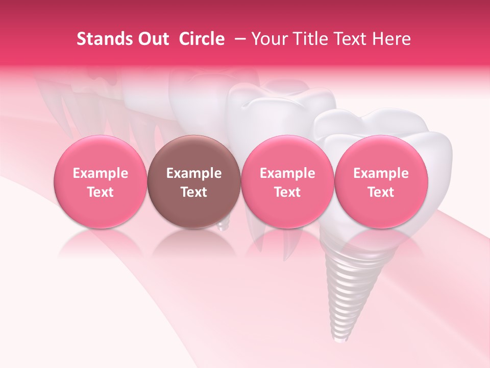 Treatment Prosthesis Isolated PowerPoint Template