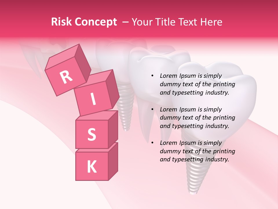 Treatment Prosthesis Isolated PowerPoint Template