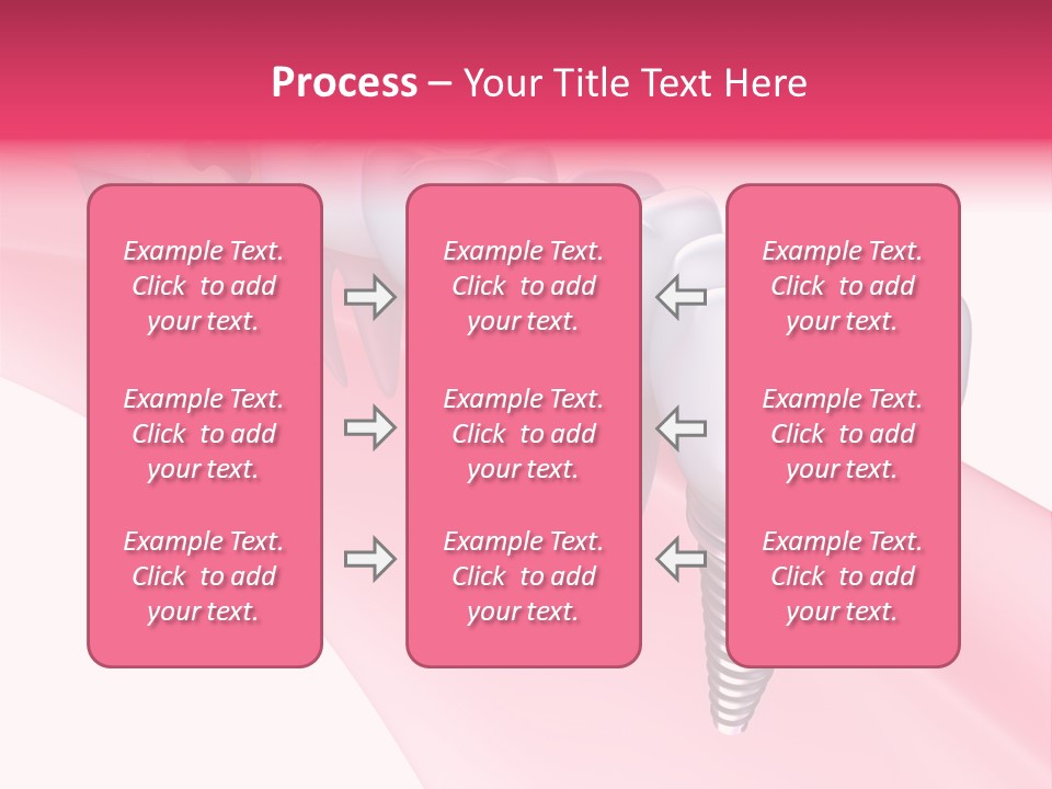 Treatment Prosthesis Isolated PowerPoint Template
