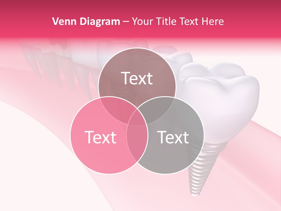 Treatment Prosthesis Isolated PowerPoint Template