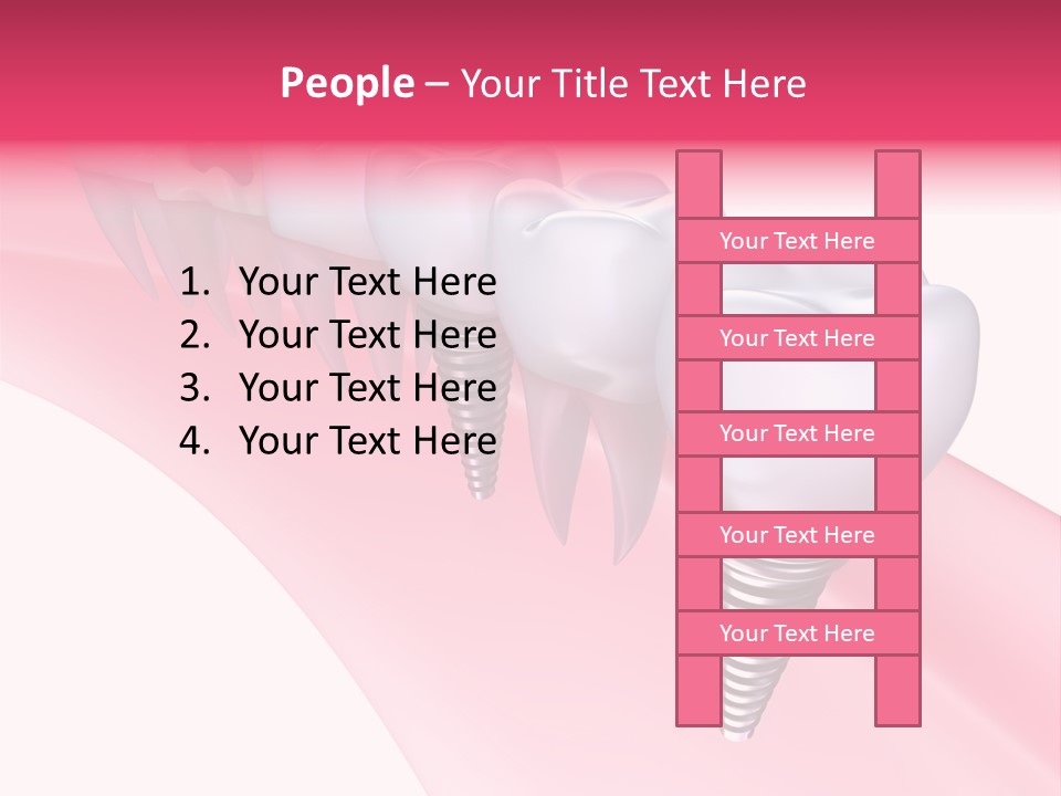 Treatment Prosthesis Isolated PowerPoint Template