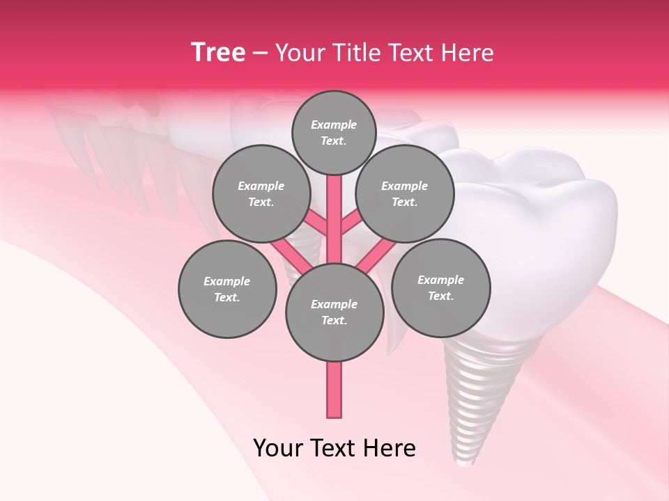 Treatment Prosthesis Isolated PowerPoint Template