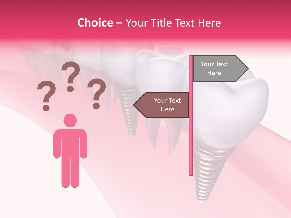 Treatment Prosthesis Isolated PowerPoint Template