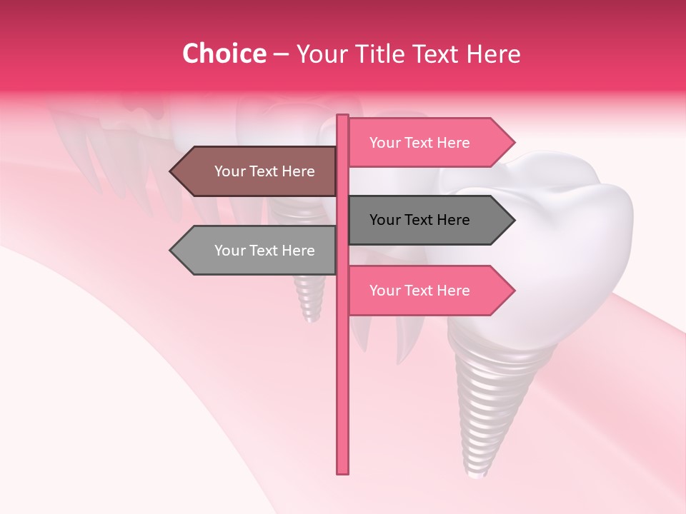 Treatment Prosthesis Isolated PowerPoint Template