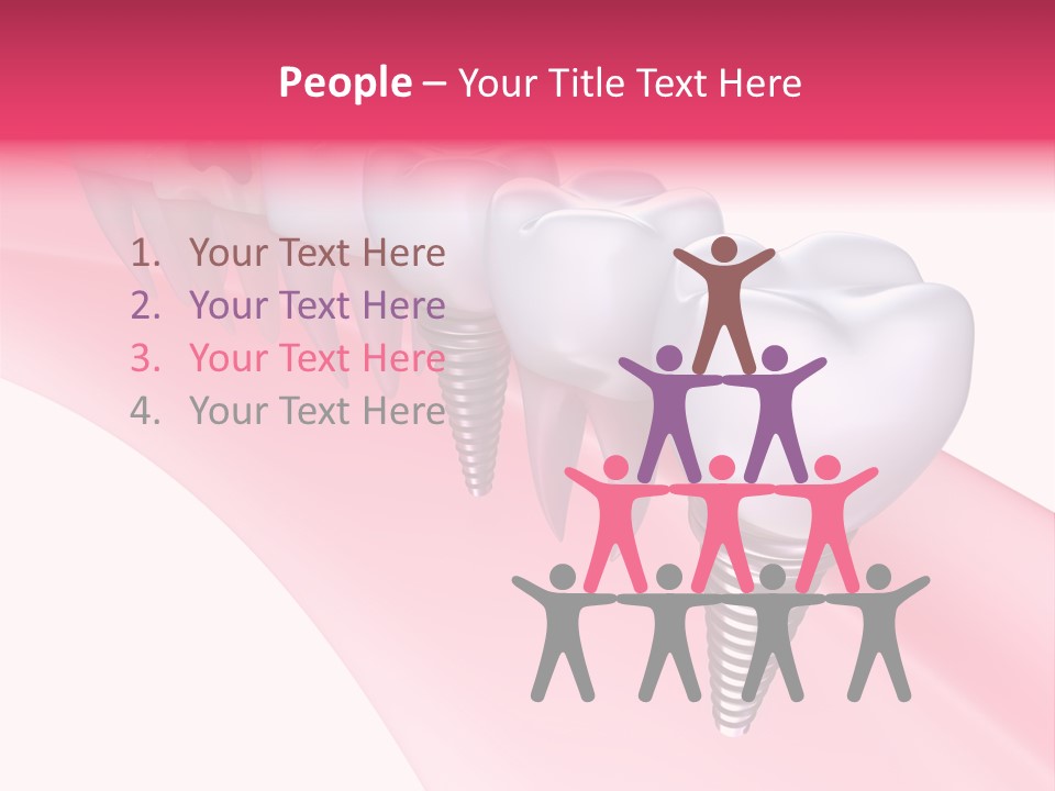 Treatment Prosthesis Isolated PowerPoint Template