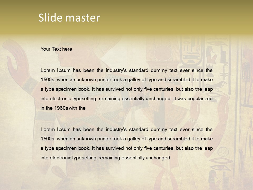 Pyramids Wallpaper Historical PowerPoint Template