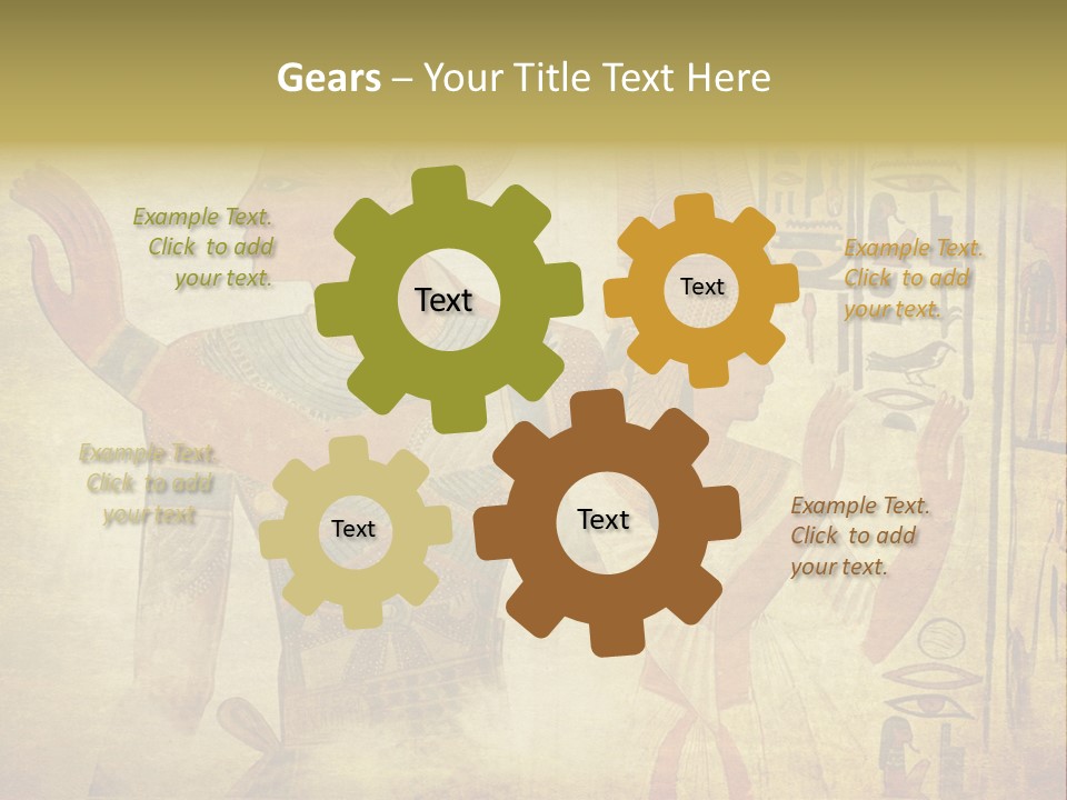 Pyramids Wallpaper Historical PowerPoint Template