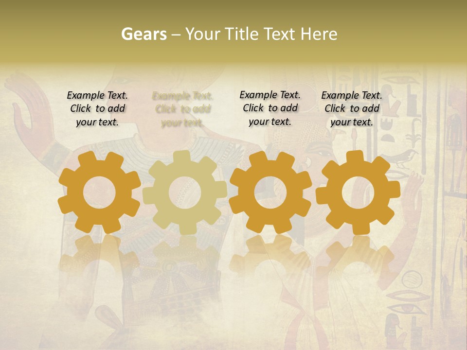 Pyramids Wallpaper Historical PowerPoint Template