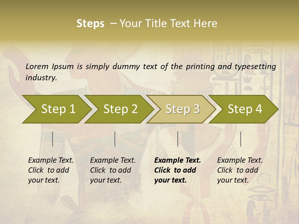 Pyramids Wallpaper Historical PowerPoint Template