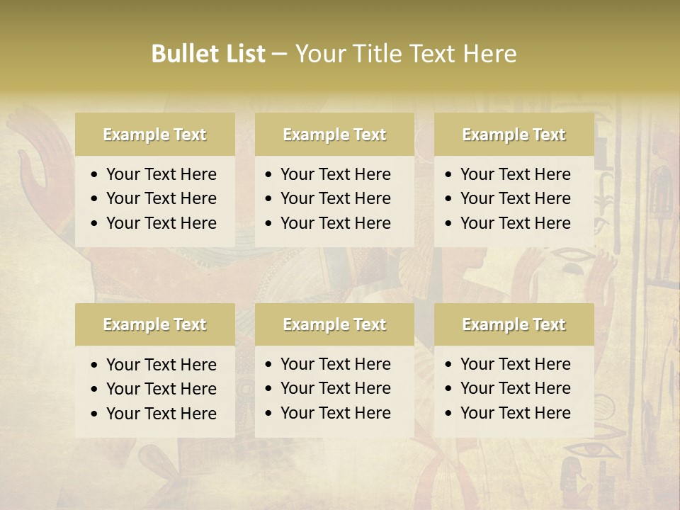 Pyramids Wallpaper Historical PowerPoint Template