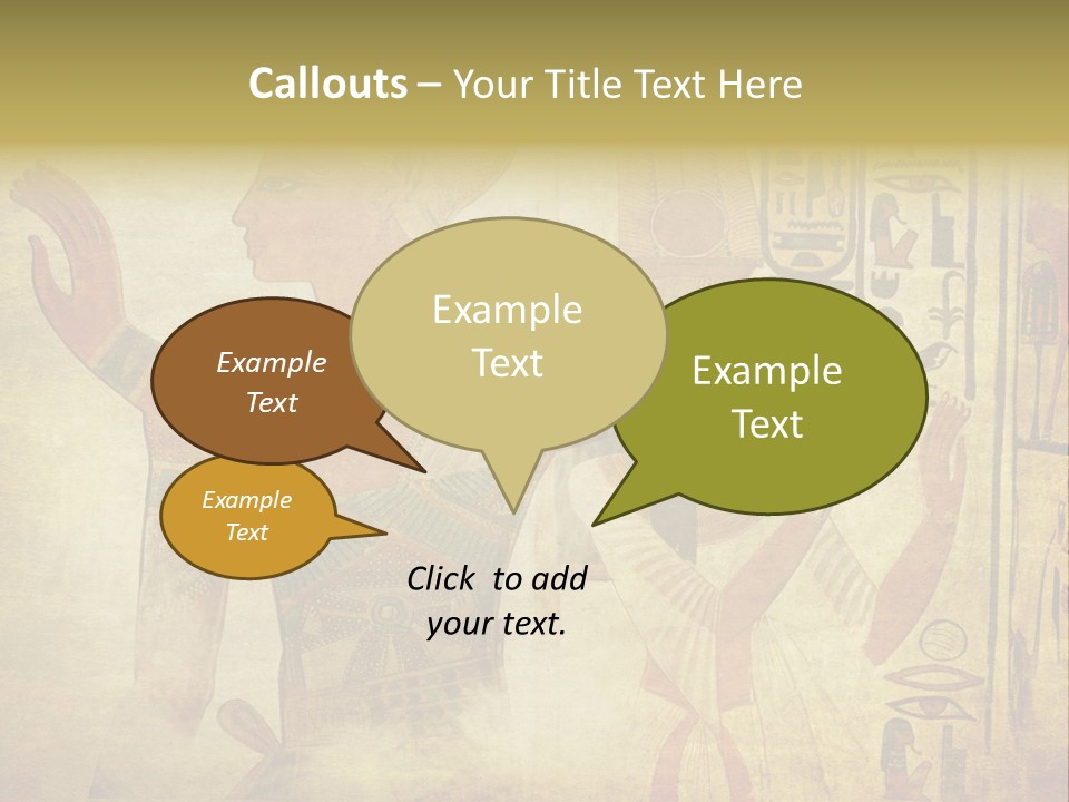 Pyramids Wallpaper Historical PowerPoint Template