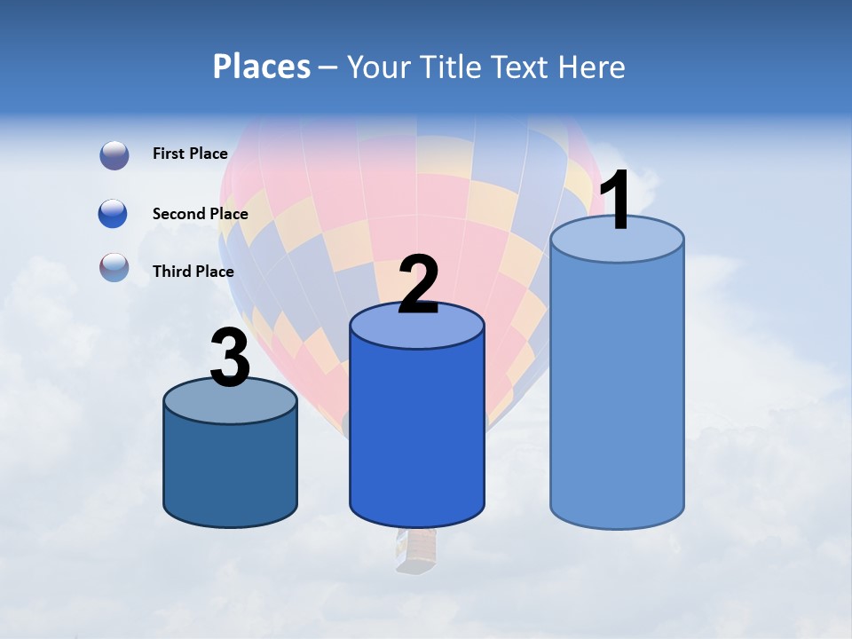 Illustration Colorful Rally PowerPoint Template