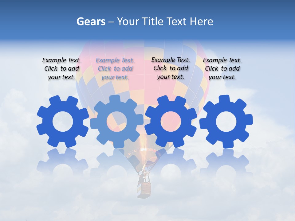 Illustration Colorful Rally PowerPoint Template