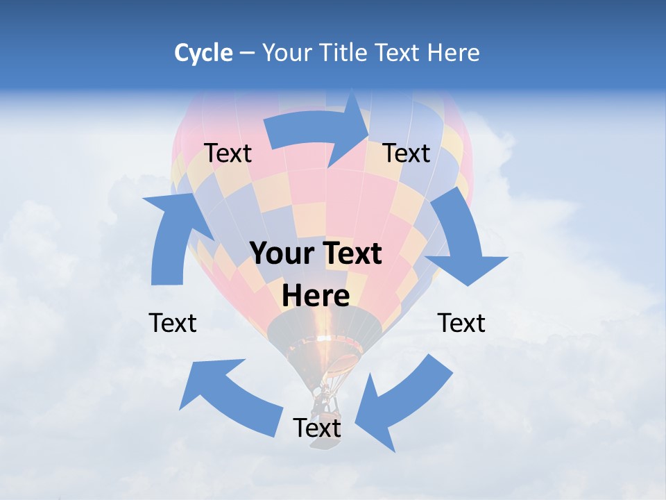 Illustration Colorful Rally PowerPoint Template