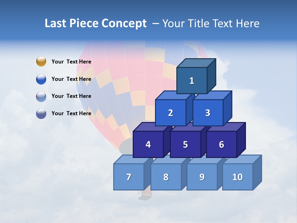 Illustration Colorful Rally PowerPoint Template