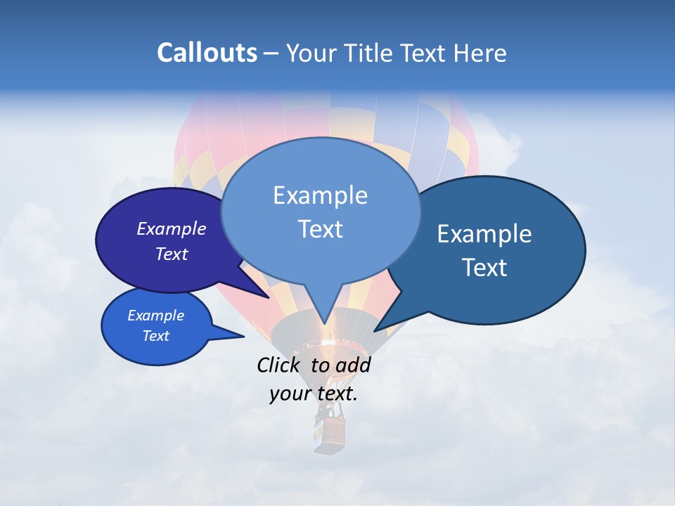 Illustration Colorful Rally PowerPoint Template