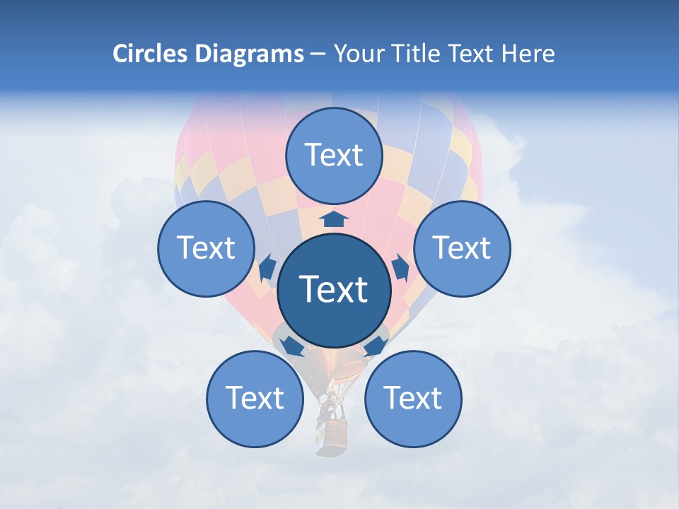 Illustration Colorful Rally PowerPoint Template