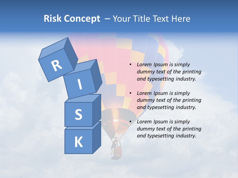 Illustration Colorful Rally PowerPoint Template