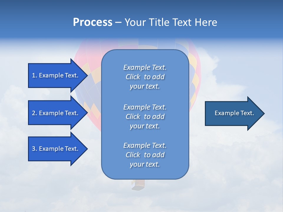Illustration Colorful Rally PowerPoint Template