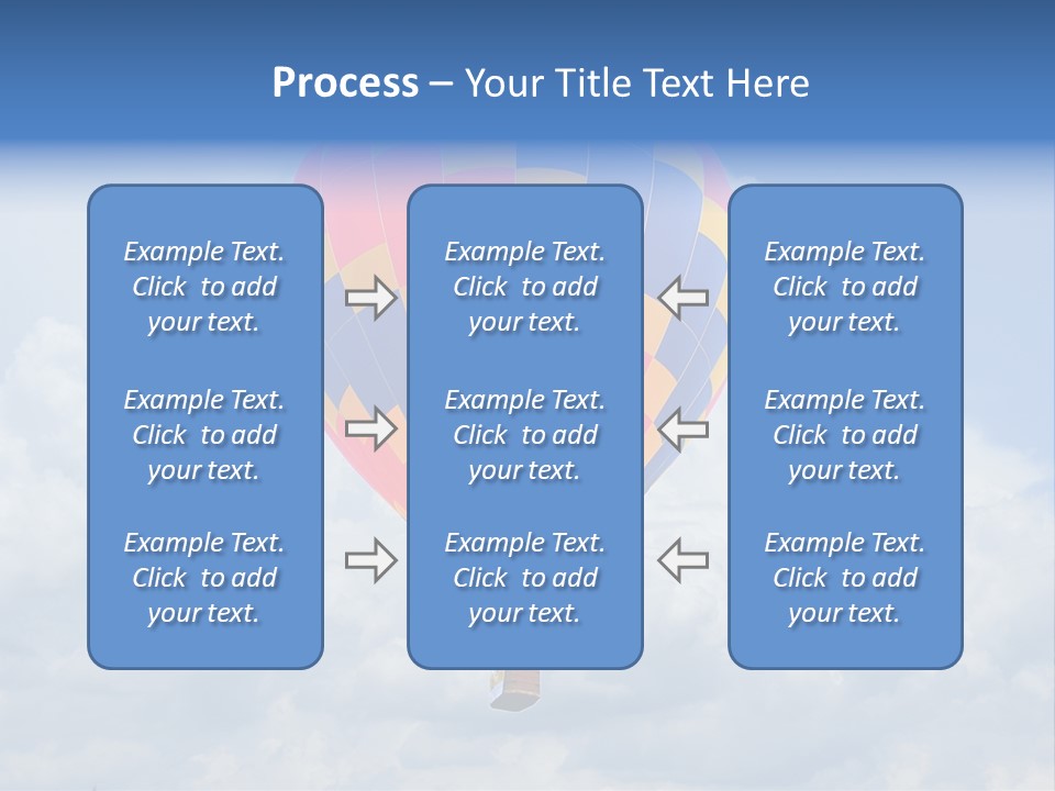 Illustration Colorful Rally PowerPoint Template