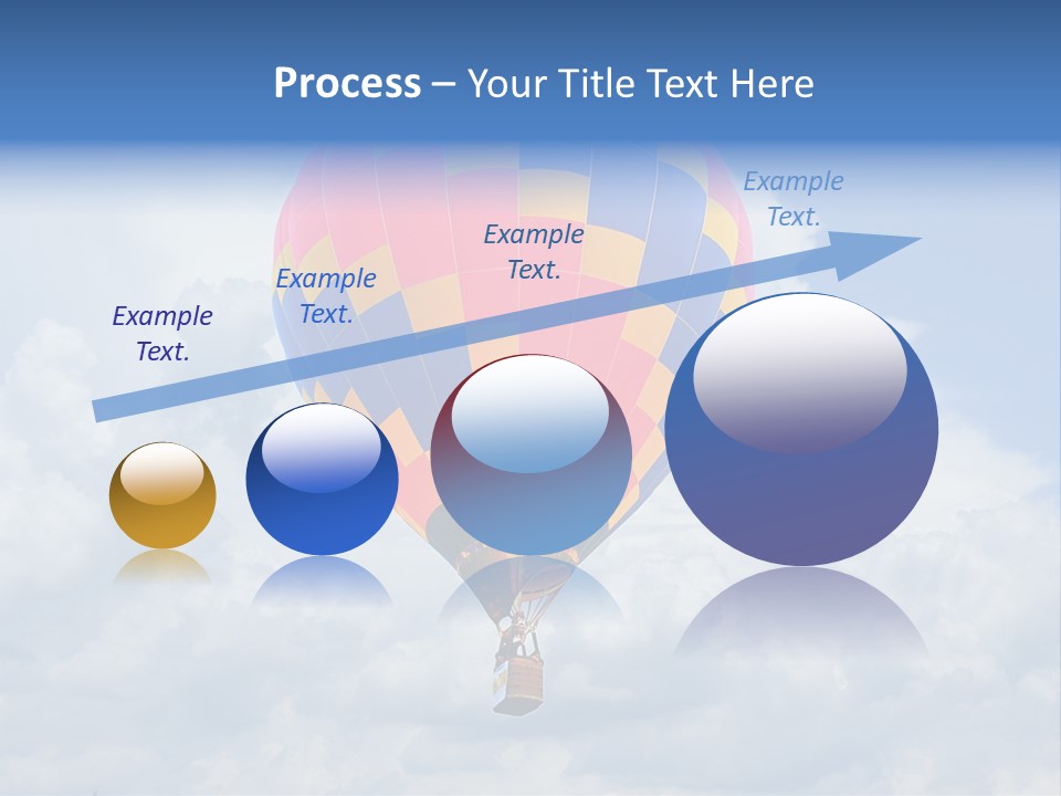 Illustration Colorful Rally PowerPoint Template