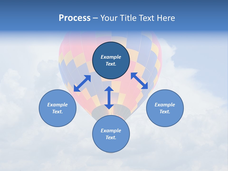 Illustration Colorful Rally PowerPoint Template