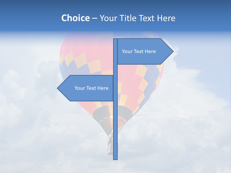 Illustration Colorful Rally PowerPoint Template